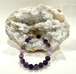 CHEVRON AMETHYST BEADS